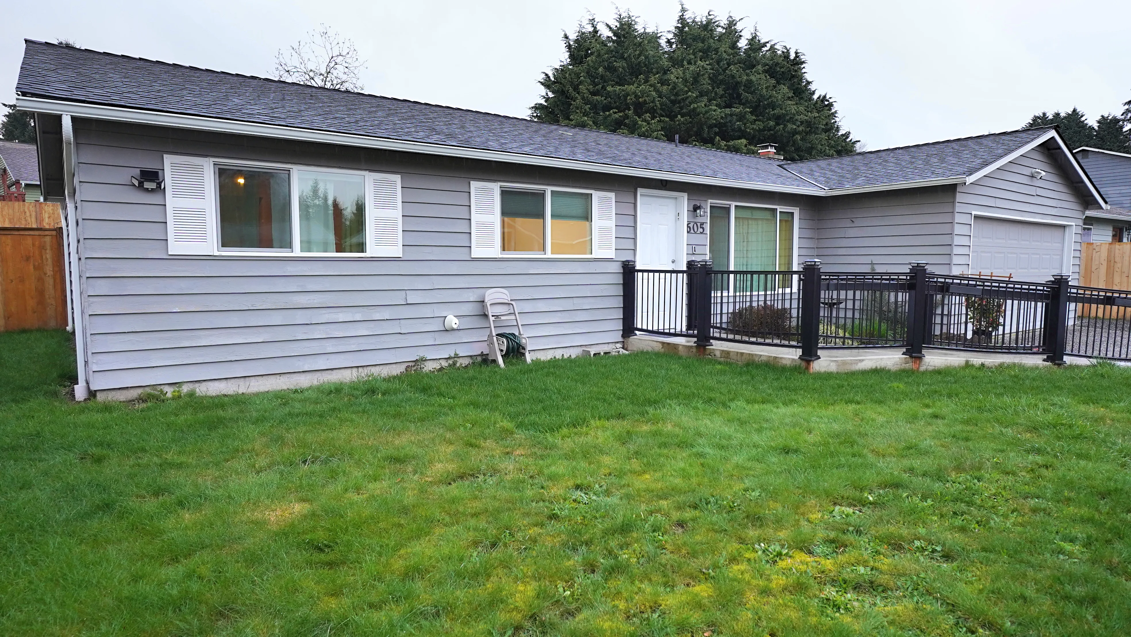 Home exterior front view